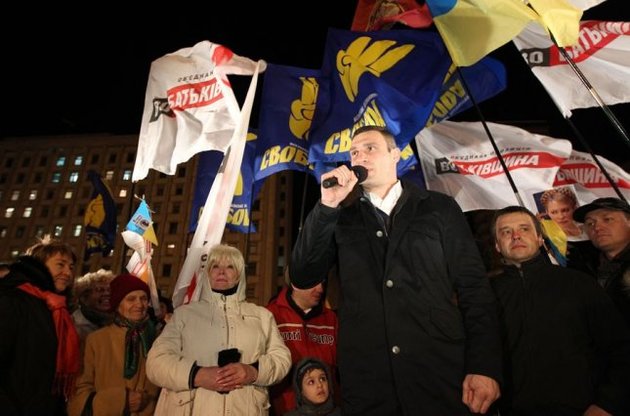 Кличко попросил европейцев ввести санкции против фальсификаторов выборов