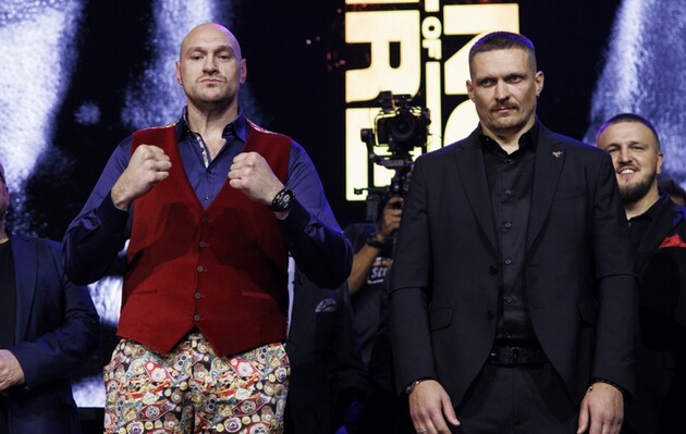 В украинских и британских цветах: представлен пояс WBC к бою Усик – Фьюри